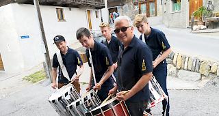 Impressionen vom Oberwalliser Tambouren- und Pfeiferfest in Erschmatt.