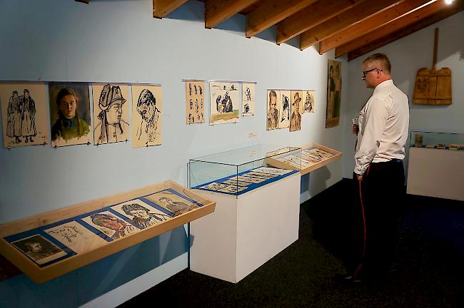 «Nyfelers Welt» ist eine der drei neuen Ausstellungen im Lötschentaler Museum.