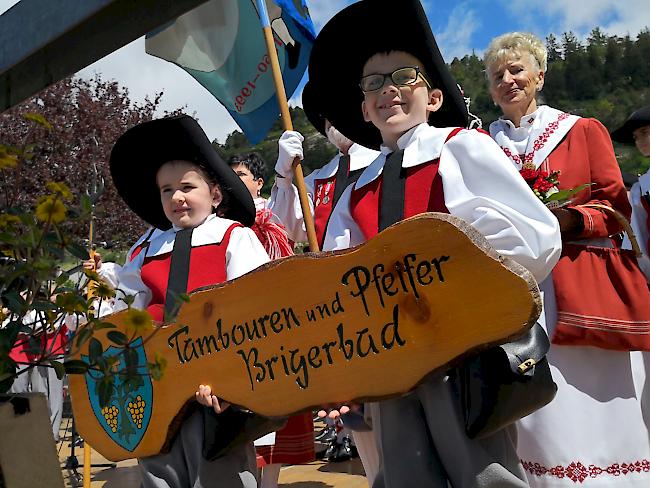 Impressionen vom Oberwalliser Tambouren- und Pfeiferfest in Erschmatt.