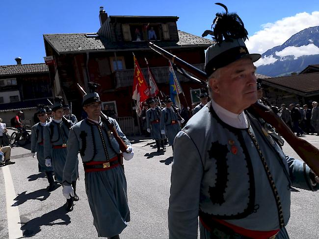 Impressionen vom Oberwalliser Tambouren- und Pfeiferfest in Erschmatt.