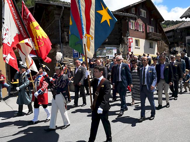 Impressionen vom Oberwalliser Tambouren- und Pfeiferfest in Erschmatt.