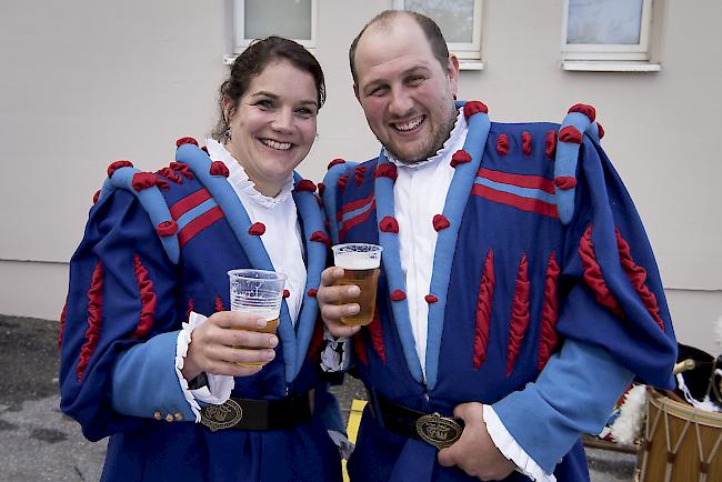 Alexandra Zenklusen (39) und Ivan Kalbermatter (29), Naters.