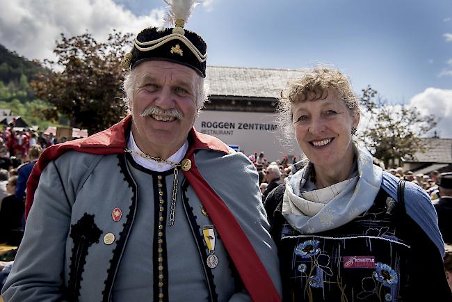 Armin Andenmatten (64), Susten, und Marcella Gottsponer (59), Visperterminen.