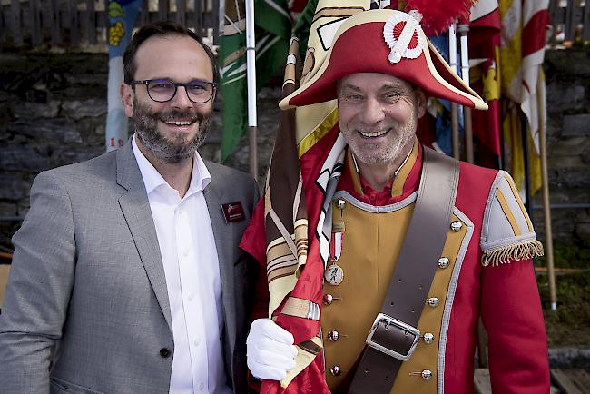 Pierre-Alain Steiner (35), Erschmatt, Romano Steiner (58), Hohtenn.