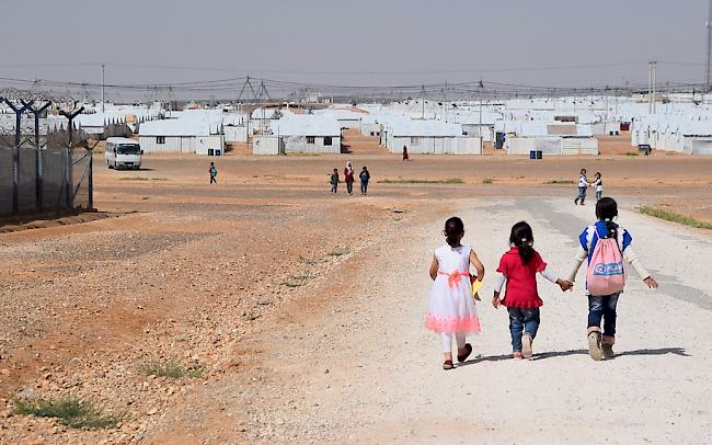 Flüchtlingscamp in Jordanien.