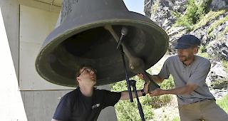 Legende.&nbsp;Rico Steiner (links) zeichnet f&uuml;r die Tontechnik verantwortlich, Beat Jaggy leitet das Projekt &laquo;The Rock&raquo;. Foto wb