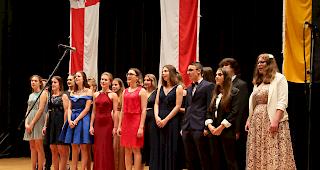 Eine Gesangseinlage zum Abschluss. 