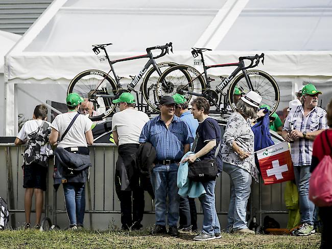 Impressionen von der Tour de Suisse in Ulrichen