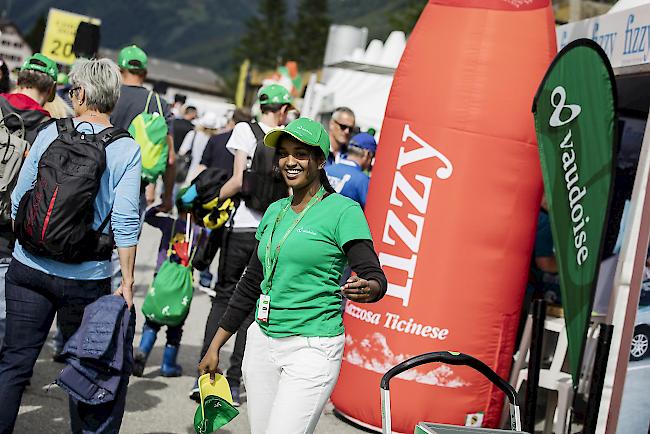 Impressionen von der Tour de Suisse in Ulrichen
