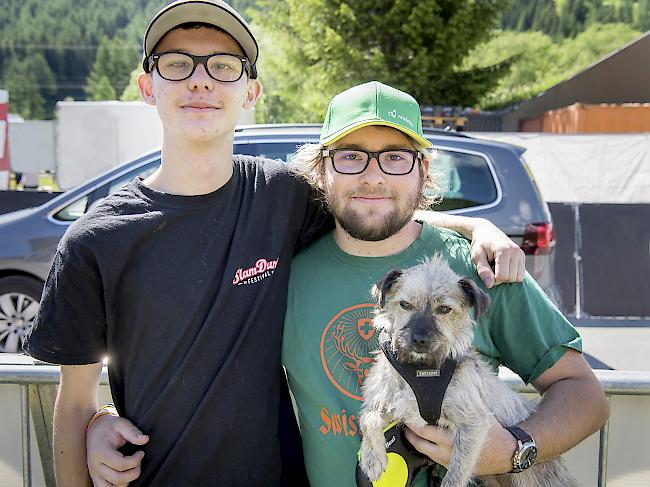 Armand Nanzer (17), Glis, Sven Amacker (20), Leuk-Stadt.