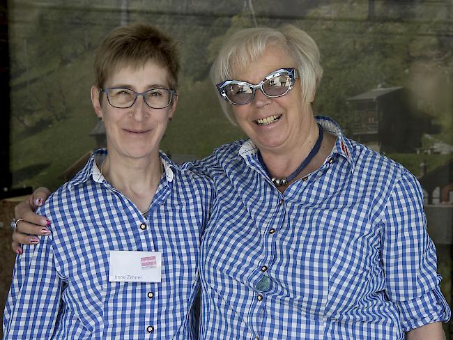 Irene Zehner (48), Obergesteln, Carolin Zuberbühler (59), Biel.