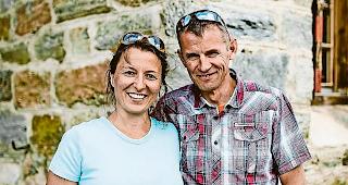 Freuen sich. Magdalena und Fredy Tscherrig.
