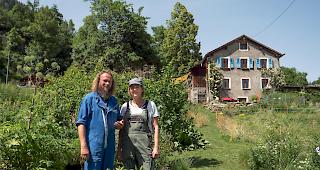 Die Selbermacher. Marcellus Pillen und Manuela Kappenberg haben rund um ihr Heim einen vielf&auml;ltigen Garten angelegt.