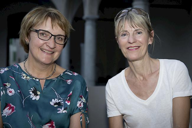 Beatrice Meichtry (57), Guttet-Feschel, und Daniela Walpen Diezig (58), Glis.