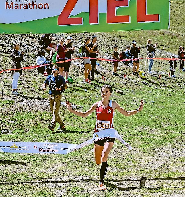 Sabine Kuonen gewann 2018 mit neuem Streckenrekord. 