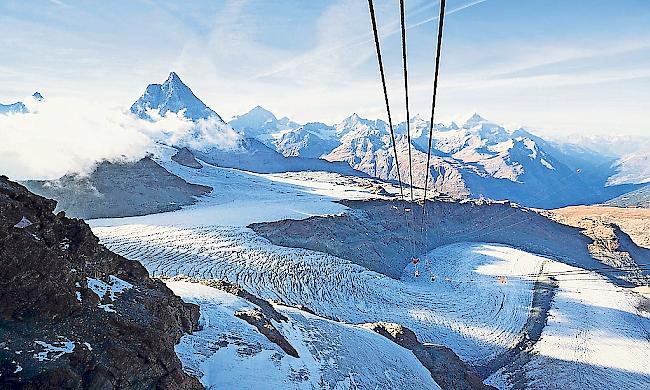 3SBahn verdoppelt Besucherzahl auf Klein Matterhorn 1815.ch