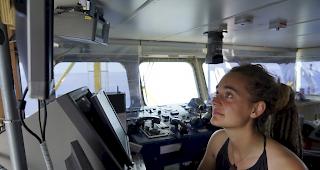 Kapit&auml;nin Carola Rackete hat 2016 beschlossen, sich der deutschen NGO Sea-Watch anzuschliessen. 