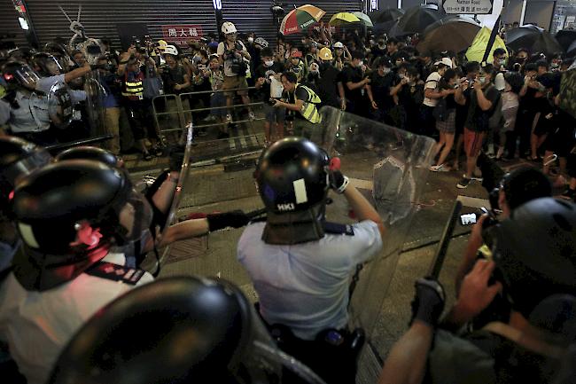 Aufstand. In den vergangenen Wochen erlebte Hongkong wegen eines neuen Auslieferungsgesetzes an China die grössten Proteste seit drei Jahrzehnten.