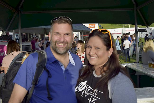 Stephan Vogel (45), Stettlen, und Erika Fasquelle (35), Anduras.