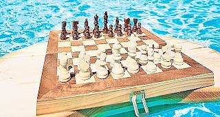 Neun Tage lang Schach im B&auml;derdorf.Foto zvg