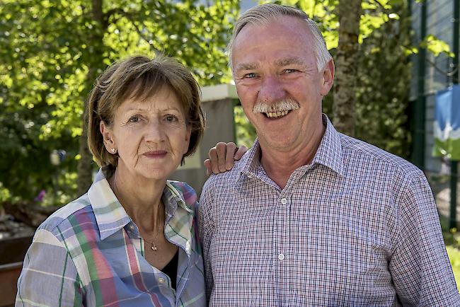 Madlene (65) und Bernhard (67) Ruppen, Naters.