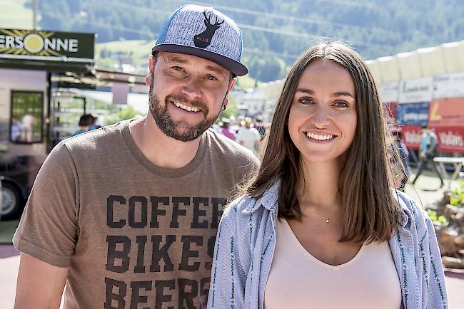 Gilles Reynard (45) und Axelle Varone (24), Savièse.