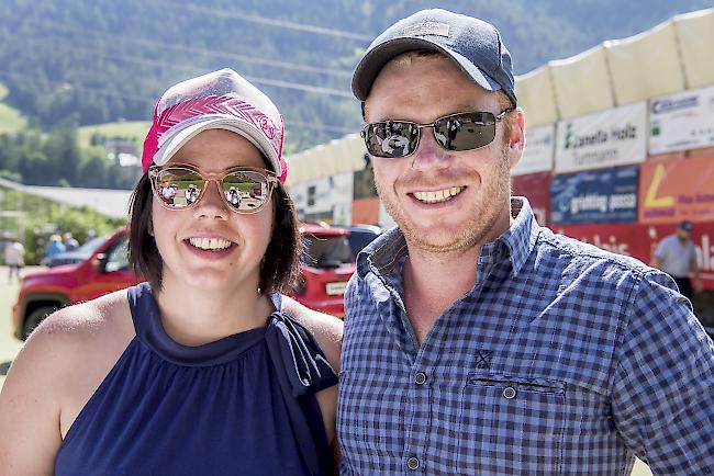 Chantal Anthamatten (34) und Damian Oggier (38), Turtmann.