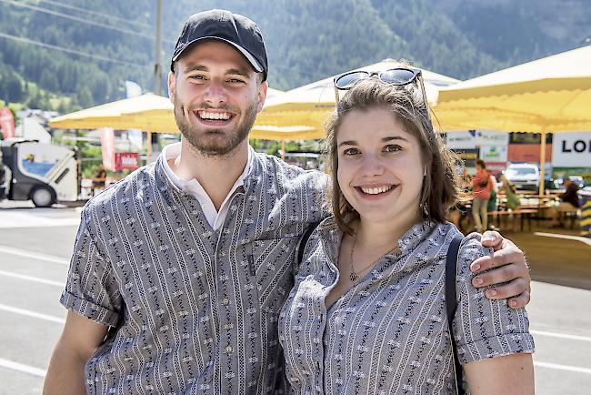 Lars Werlen (21) und Milena Fux (22), Salgesch.