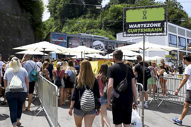 Hungrige Besucher des Festivals hatten es in den letzten Jahren geschätzt, wenn sie zwischen 2 und 6 Uhr früh auf dem Weg zurück in die Stadt noch einen Imbiss "bei Aegerters" posten konnten. (Archivbild)