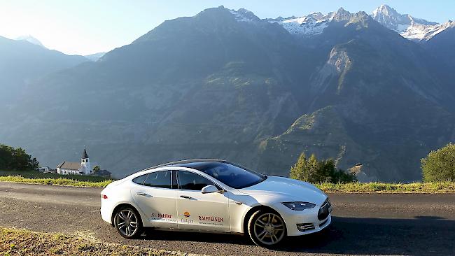 Mit dem Tesla, der in der Gemeinde Eischoll während vier Jahren zur Vermietung stand, wurden insgesamt 300 000 Kilometer gefahren. 