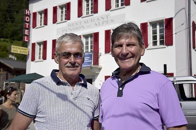 Erich (70) und Erno (71) Grand aus Susten.