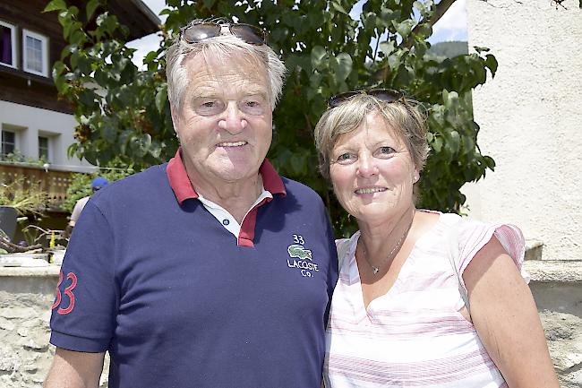 Jean-Paul (70) und Susanne (68) Allet aus Leukerbad.