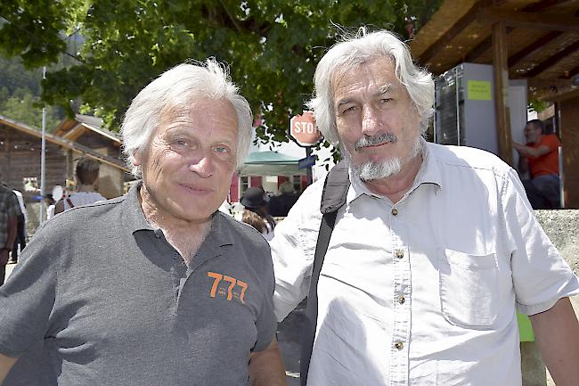Martin Plaschy (69) aus Inden und Christoph Thomann (71) aus Meilen.