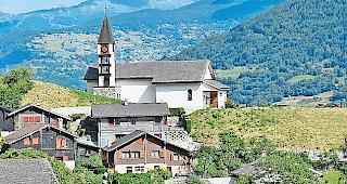 Die Kapelle &laquo;Sieben Freuden&raquo; in Bratsch.