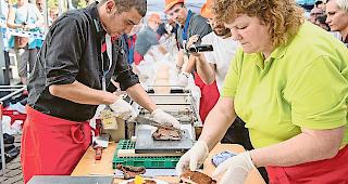 In Altst&auml;tten wurde vor drei Jahren das l&auml;ngste Cordon bleu der Welt hergestellt.