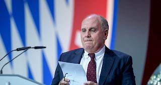 Ungewisse Zukunft. Einem Medienbericht zufolge will Uli Hoeness nicht erneut f&uuml;r das Amt des Bayern-Pr&auml;sidenten kandidieren.