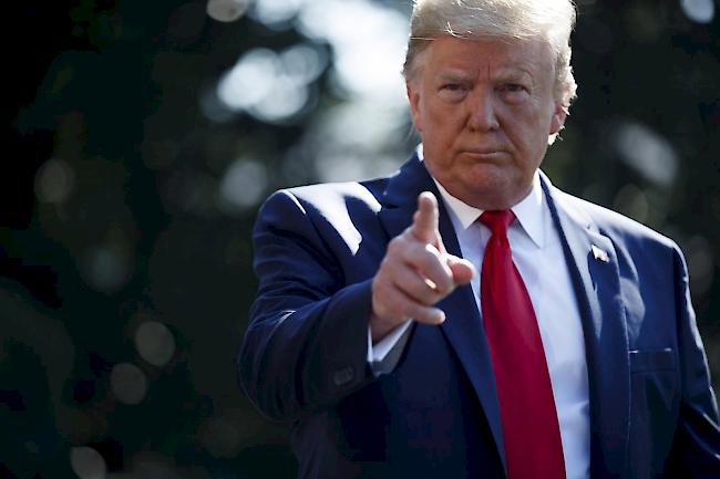 US-Präsident Trump gratuliert der Schweiz zum 1. August und streicht in einer kurzen Mitteilung die guten Beziehungen der beiden Länder hervor.