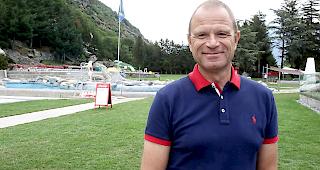Olivier Foro, Direktor der Brigerbad AG, spricht von einer guten Sommersaison. Bis jetzt wurde der Vorjahresrekord an Besuchern jedoch noch nicht geknackt.
