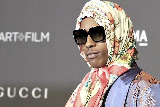 Nach mehreren Tagen vor Gericht ist der US-Rapper Asap Rocky aus Schweden zurück in seine Heimat geflogen. Foto keystone