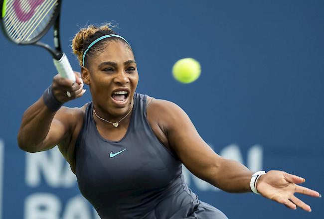 Stark. Serena Williams steht beim WTA-Turnier von Toronton in den Halbfinals.