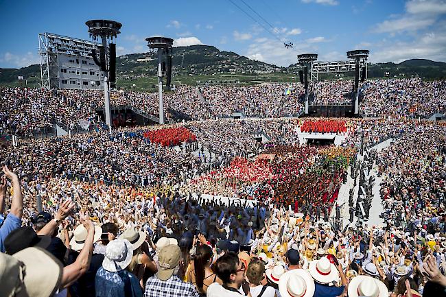 Für das Winzerfest in Vevey setzte die SBB fast 1000 Sonderzüge ein.