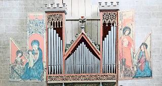 Juwel. Die Orgel der Basilika von Valeria gilt als Juwel &ndash; und oft ert&ouml;nt sie in Kombination mit andern  Instrumenten.Foto Florian Bloesch