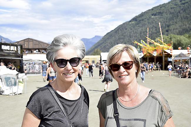 Rosemarie Pfaffen (59), Visp, und Conny Salzmann (51), Baltschieder.