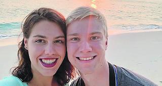 Carmela Aufdenblatten und Jan Leibacher auf der Insel Puala Besar in Malaysia.