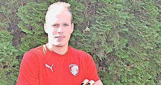 Torh&uuml;ter Florian Zuber wechselt vom FC Salgesch zum FC Naters Oberwallis.&nbsp;&nbsp;