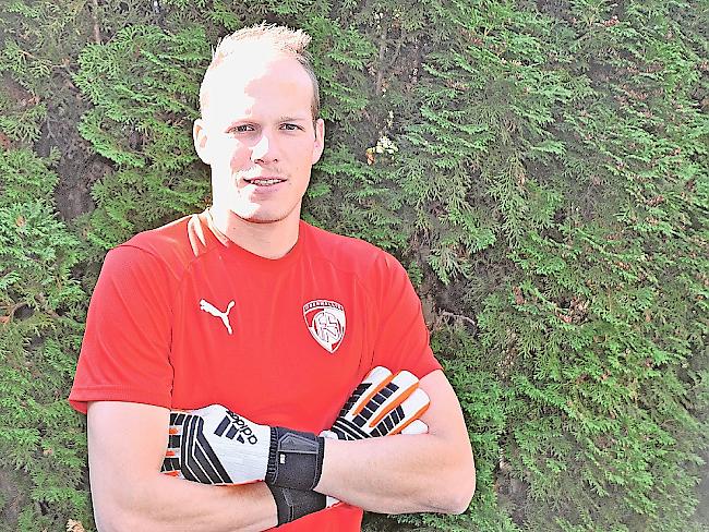 Torhüter Florian Zuber wechselt vom FC Salgesch zum FC Naters Oberwallis.  