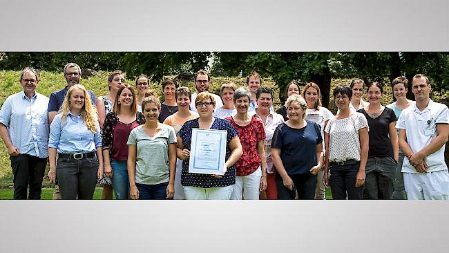 Der Kompetenzpol Palliative Care am Spitalzentrum Oberwallis SZO in Brig wurde bereits im Jahr 2014 mit dem Label «Qualität in Palliative Care» ausgezeichnet.