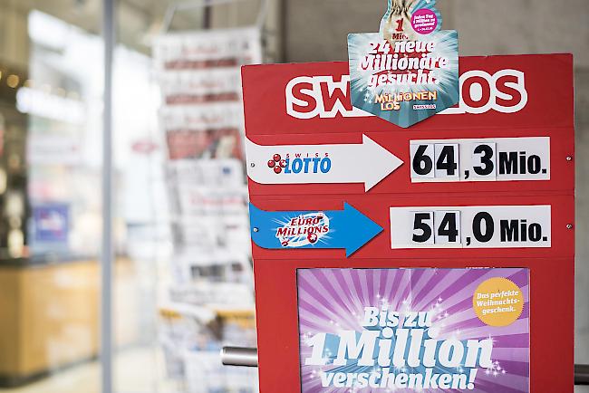 Unter dem Strich blieb ein Bruttoertrag aus Lotterien und Wetten von 944 Millionen Franken. (Themenbild)