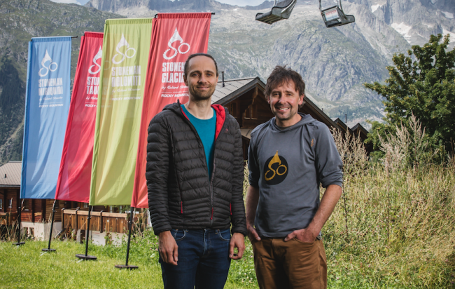 <b>Vom Potenzial überzeugt.</b> Tilman Sobek (links) und Roland Stauder möchten Mountainbiken im Wallis noch populärer machen.