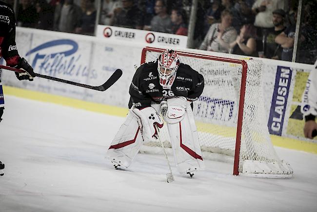 Visp-Goalie Reto Lory mit Shutout.